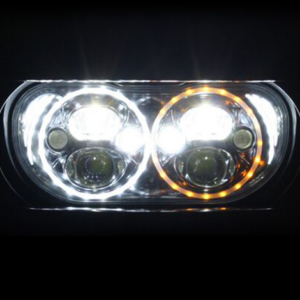 Headlight - Chrome - FLTR