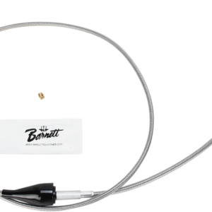 Stainless Steel Idle Cable - +6" - '96-'01 Touring