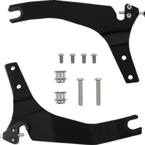 Backrest Kit - 14" - Black - Dyna