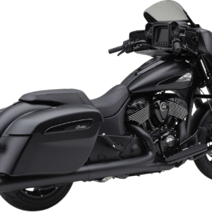 Dual Cut Slip-On Mufflers - Black