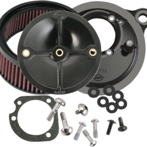 Super Stock™ Stealth Air Cleaner Kit - Black