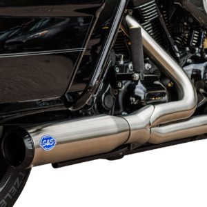 2-into-1 Qualifier Exhaust System - Race Only - Brushed Stainless