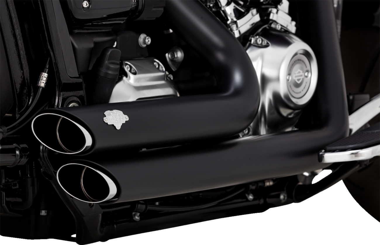 Shortshots Staggered Exhaust System - Black