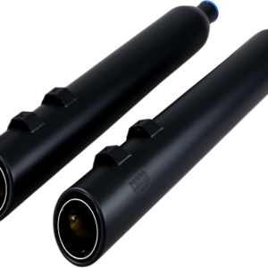 909 Uppercut Slip-On Mufflers - '95-'16 FL - Raven Black