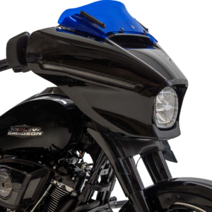 Kolor Flare® Windshield - 6-1/2" - Blue - '23-'25 FLHX