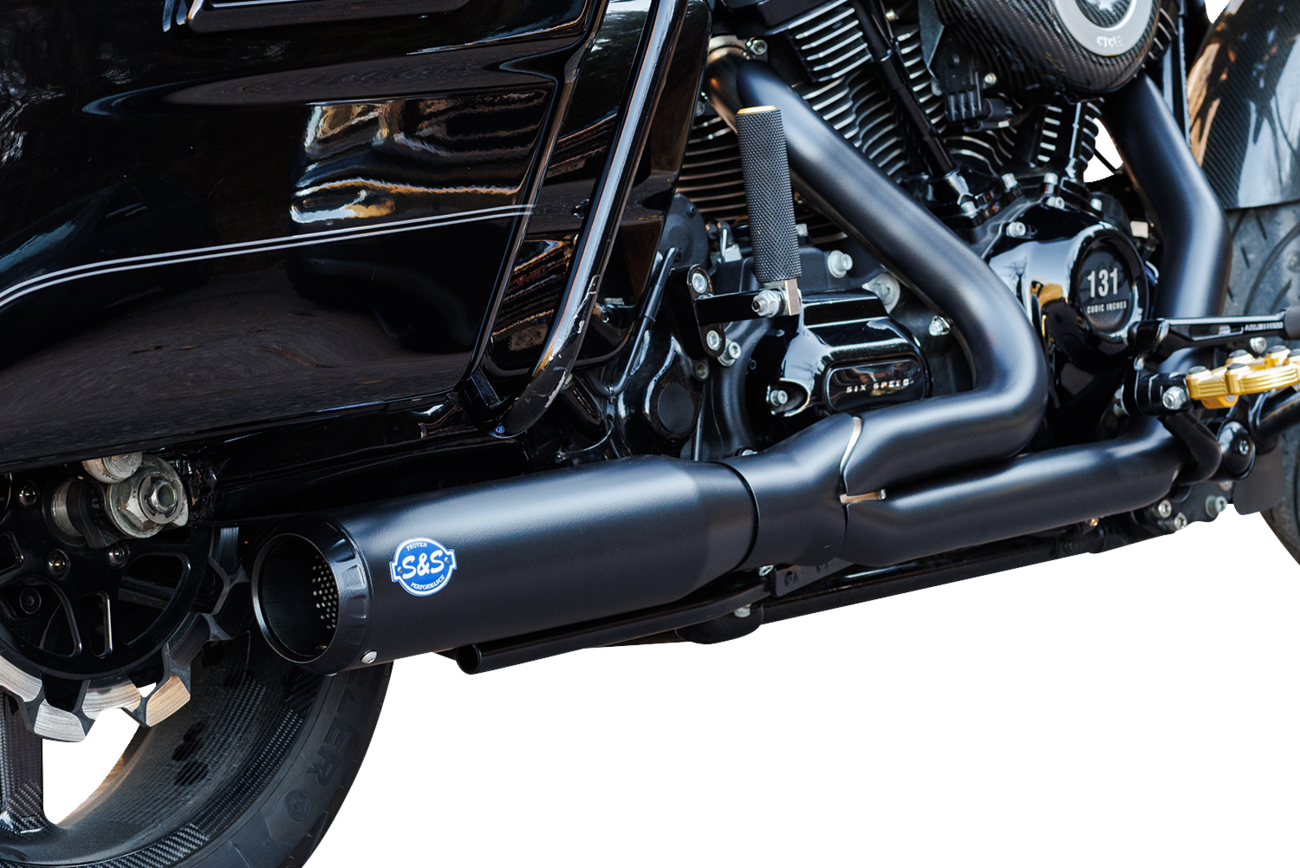2-into-1 Qualifier Exhaust System - 50-State - Black