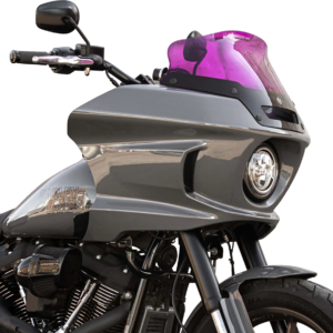 Kolor Flare™ Sport Windshield - 6" - Purple - '22-'25 FXLRST