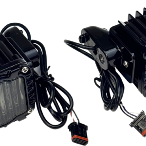 LED Turn Signals - Amber/White - Smoke Lens - '22-'25 FXLRST/FXRST