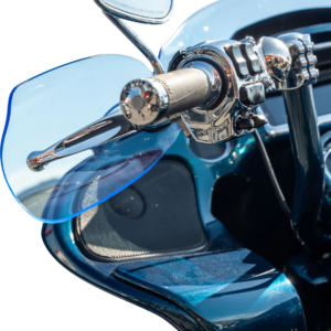 Flare® Handguards - '23-'25 Harley-Davidson - Blue Ice