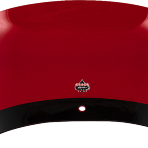 Kolor Flare® Windshield - 8" - Red - '98-'13 FLTR