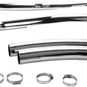 Speedster Swept Exhaust - Chrome - Vulcan 900