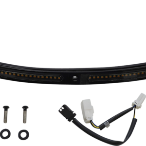Windshield Trim - Sequential Turn Signals - Black