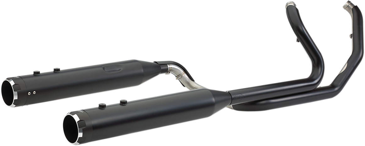 El Dorado Dual Exhaust System - Black - Black Thruster