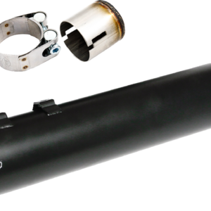 2-into-1 Swindler Exhaust Conversion Kit - 4-1/2" - Black - M8 Touring