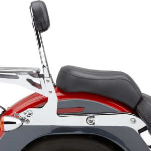 Backrest Kit - 14" - Chrome - Softail