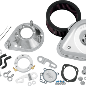 Teardrop Air Cleaner Kit - Chrome