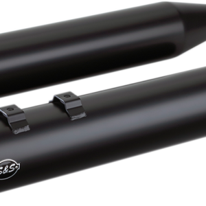 Grand National Slip-On Mufflers - Black - FLT '95-'16