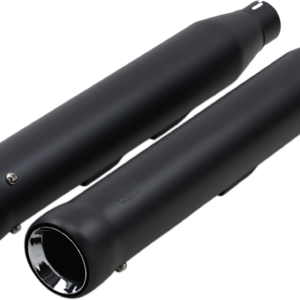 Neighbor Hater Slip-On Mufflers - 3" - Raven Black - Fat Boy