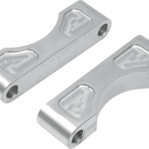 Hugger Front Fender Mounting Blocks - For 21" Wheels - Satin