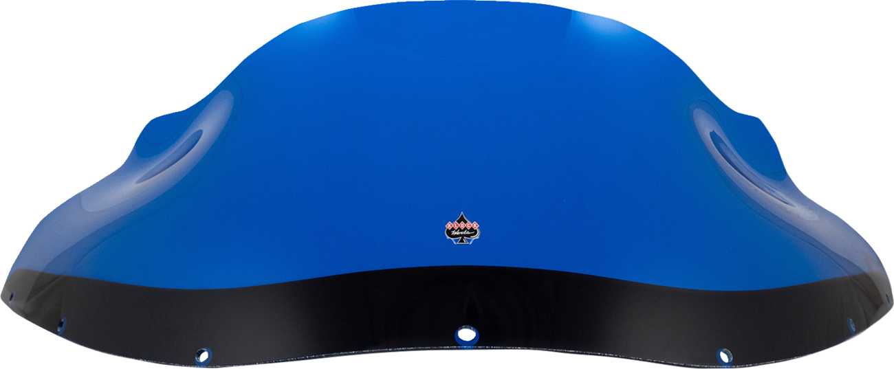 Kolor Flare® Windshield - 9" - Blue - FXRP