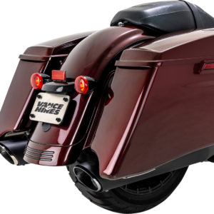 Twin Slash Slip-On Muffler - Black - FL