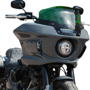 Kolor Flare® Windshield - 6" - Green - '22-'25 FXLRST