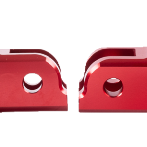 Mini Aggressor Floorboards - Red - Front