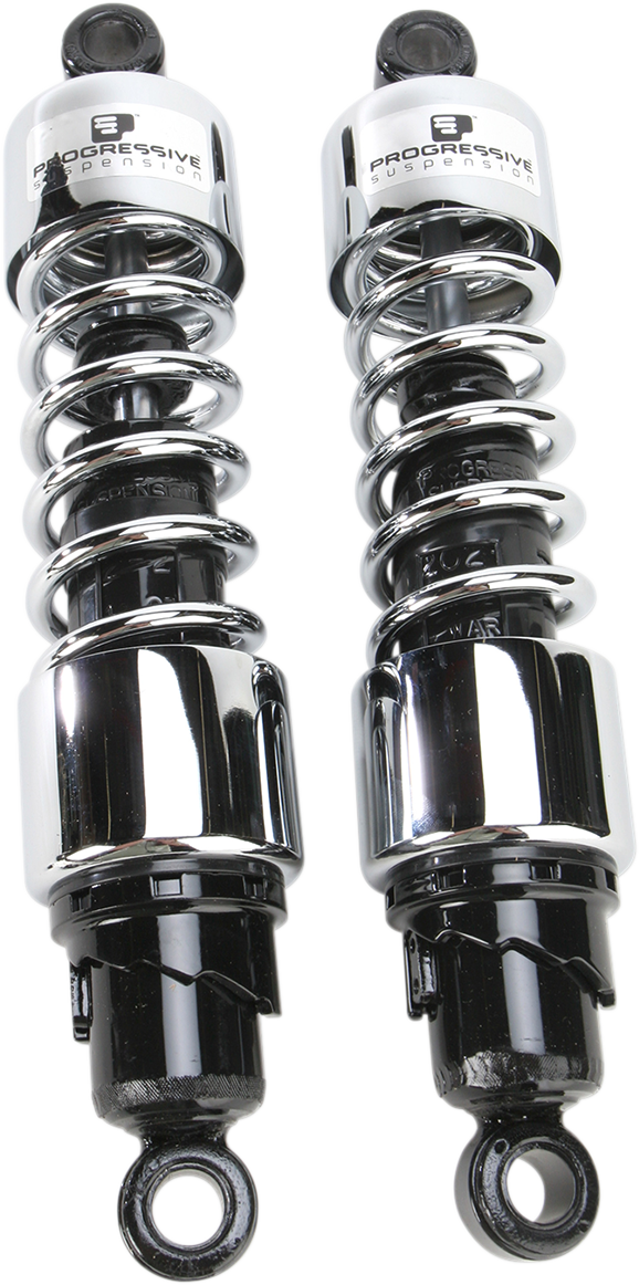 Shocks - 13" - 412 Cruiser Series - Chrome - Standard
