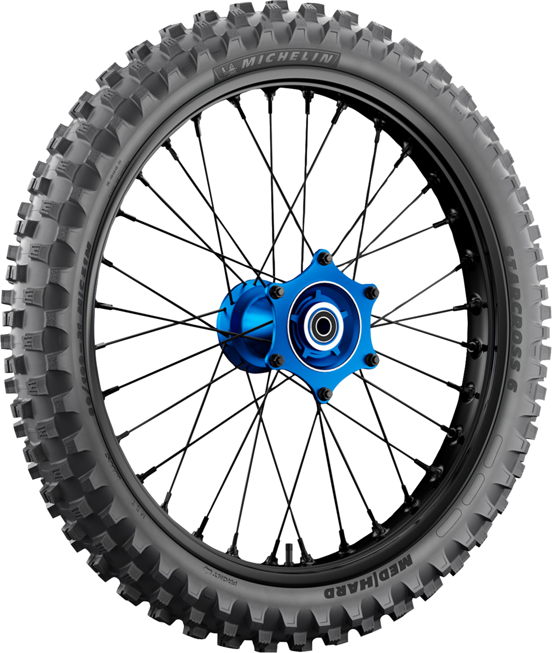 Tire - StarCross 6 Medium Hard - Front - 80/100-21 - 51M