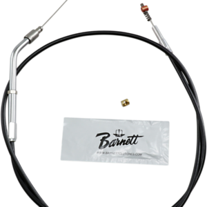 Black Vinyl Idle Cable - +6" Size - 37-1/2" Length