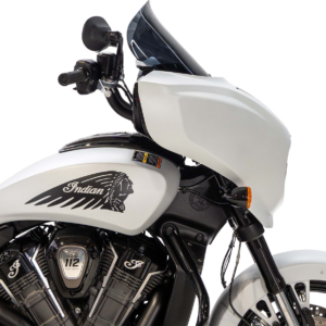 Flare® Windshield - 12" - Dark Smoke - Chieftain PowerPlus/Roadmaster PowerPlus