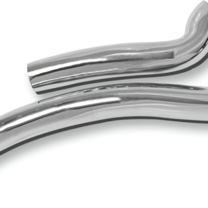 Sweeper Heat Shields - Chrome