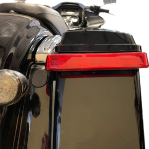 Saddlebag Lights - Chrome/Red