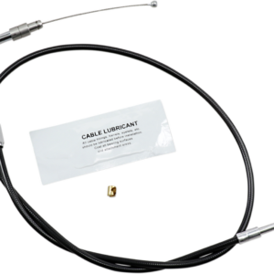 Black Vinyl Throttle Cable - 28" Length