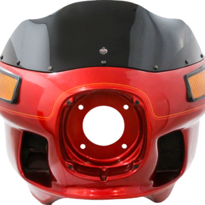 Flare® Windshield - 9" - Black - '83-'93 FXRT