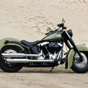 4" Stretched Rear Fender - Frenched - HD Softail '11-'17