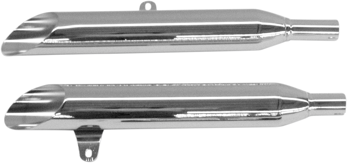 Slashcut Mufflers - Chrome - Roadstar 1600/1700