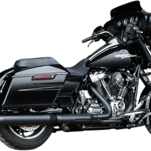 GNX Slip-On Mufflers - 4-1/2" - Black - M8 FL