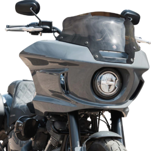 Kolor Flare® Windshield - 6" - Bronze - '22-'25 FXLRST