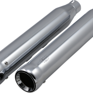 Neighbor Hater Slip-On Mufflers - 3" - Chrome - FLSTN