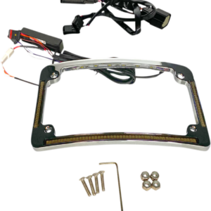Radius License Plate Frame - Chrome