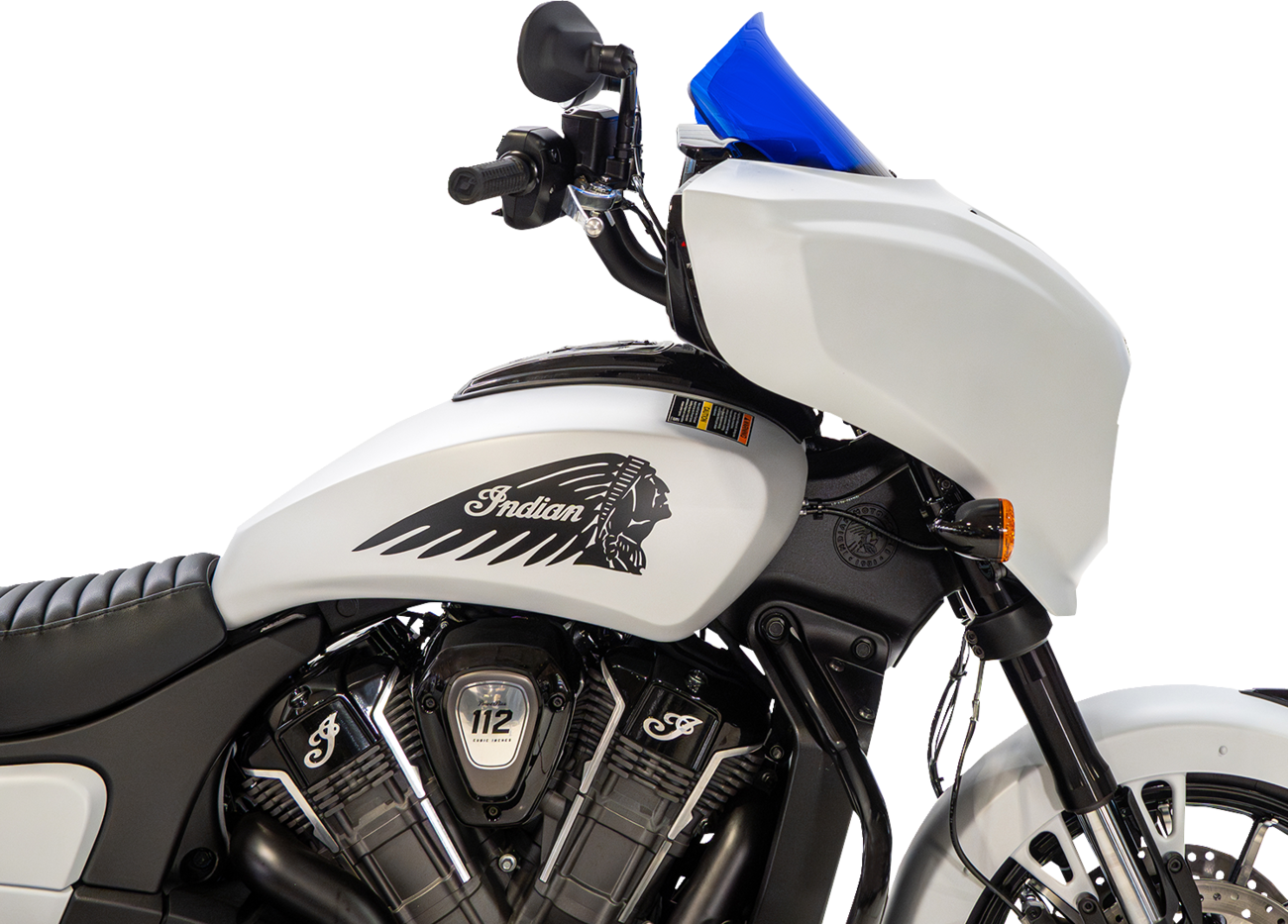 Windshield - 9" - Blue - Chieftain PowerPlus/Roadmaster PowerPlus