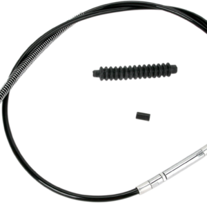 High-Efficiency Black Vinyl Clutch Cable - +6" Size