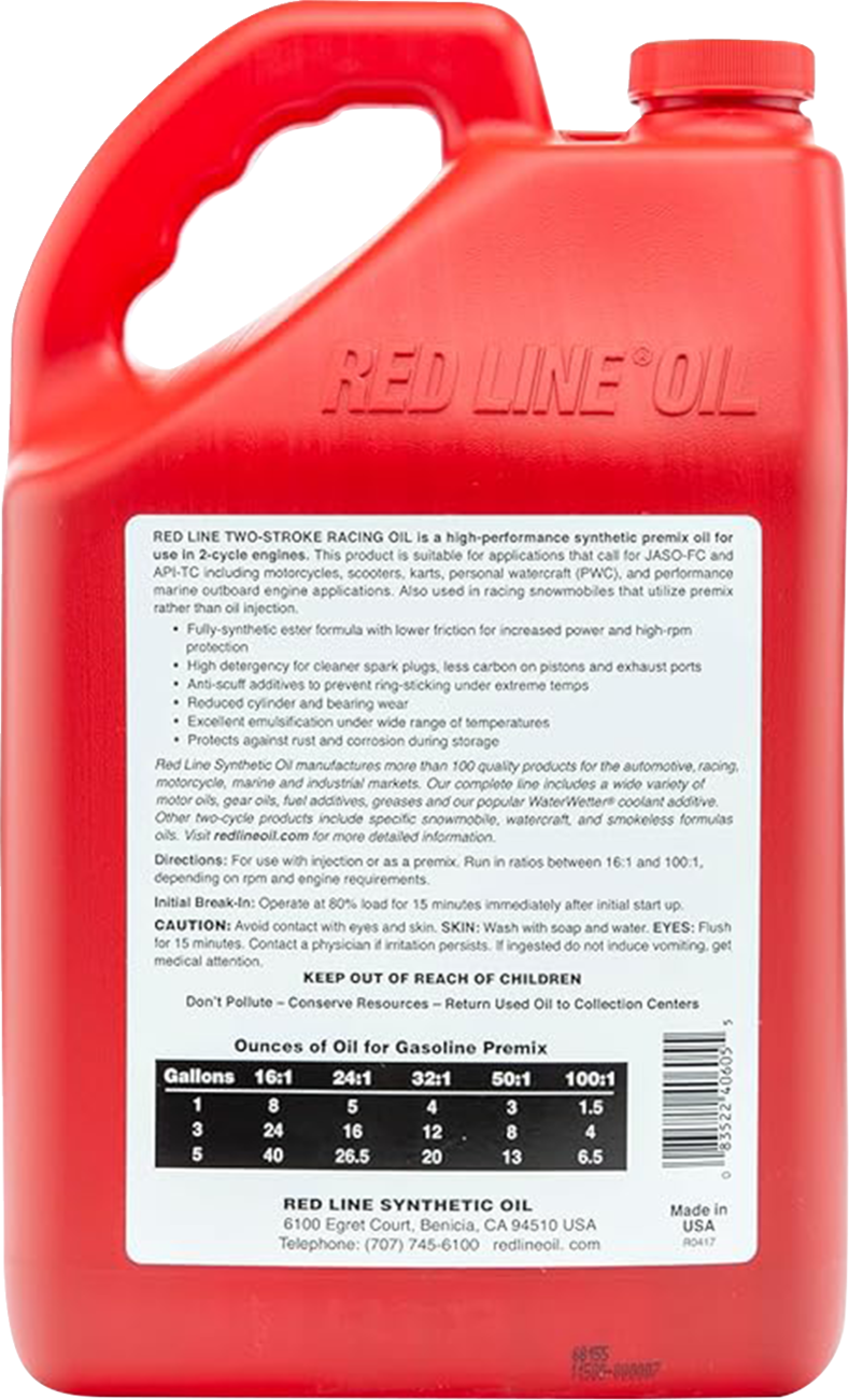 2-Stroke Racing Oil - 1 US gallon