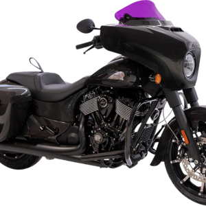 Kolor Flare® Windshield - 10" - Purple - '14-'26 Indian