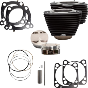 Cylinder Kit - 131" Stroker Cylinder - Wrinkle Black w/o Highlights - M8