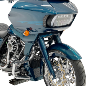 Ventana Front Fender - Black - 16"-19" - HD Touring/Trike