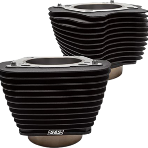 Cylinder Set - 4.25" Bore - Unhoned - Wrinkle Black w/o Highlights - M8