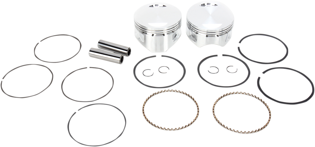 Piston Kit - For 113" Super Sidewinder® - 4.000" - Standard