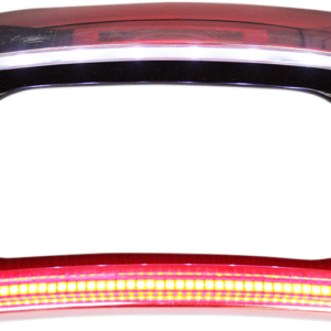 Dual-LED License Place Frame - Indian - Chrome